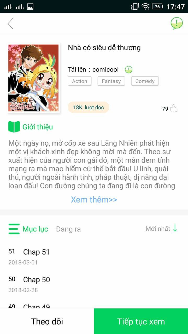 Nhà có siêu dễ thương Chapter 30 - Trang 2