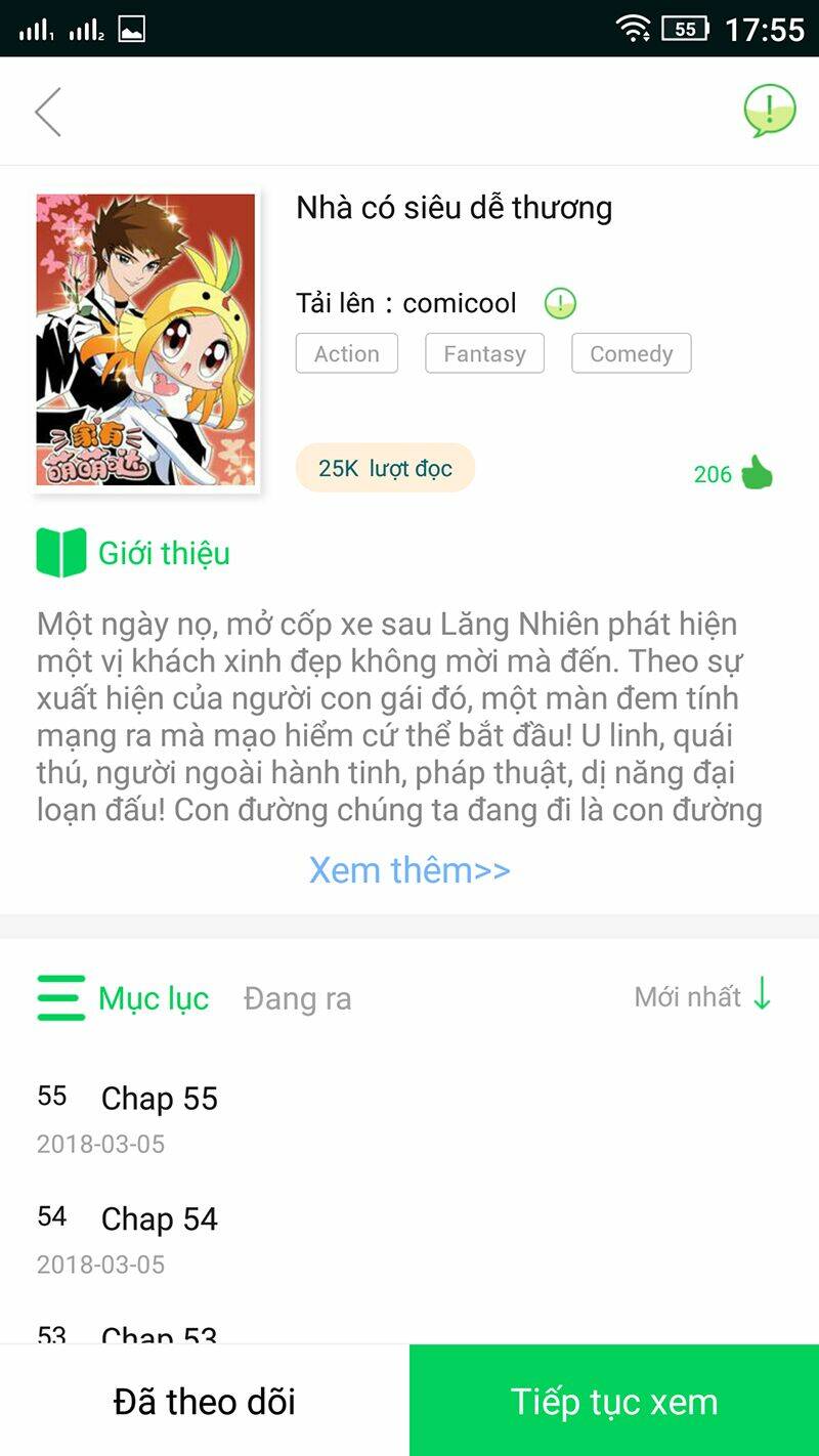 Nhà có siêu dễ thương Chapter 32 - Trang 2