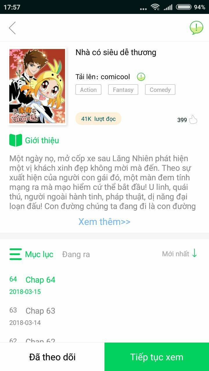 Nhà có siêu dễ thương Chapter 40 - Next Chapter 41