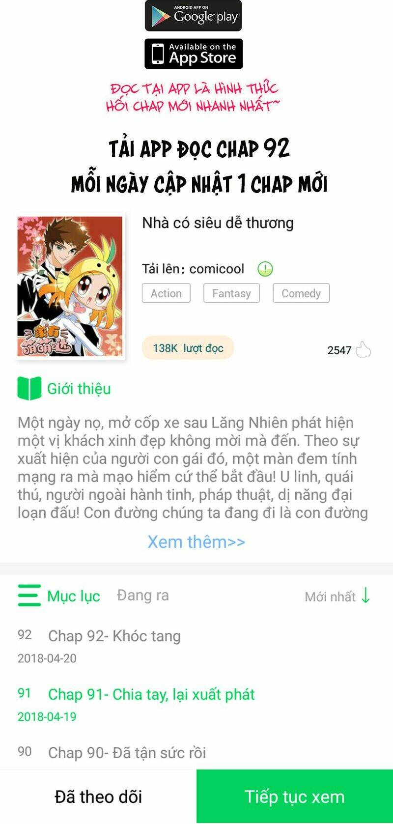 Nhà có siêu dễ thương Chapter 51 - Trang 2