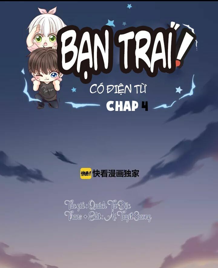 Nhân Loại Mới! Bạn Trai Bị Rò Điện Chapter 4 - Next Chapter 5