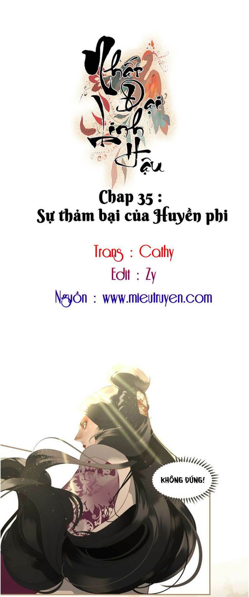 Nhất Đại Linh Hậu Chapter 35 - Trang 2