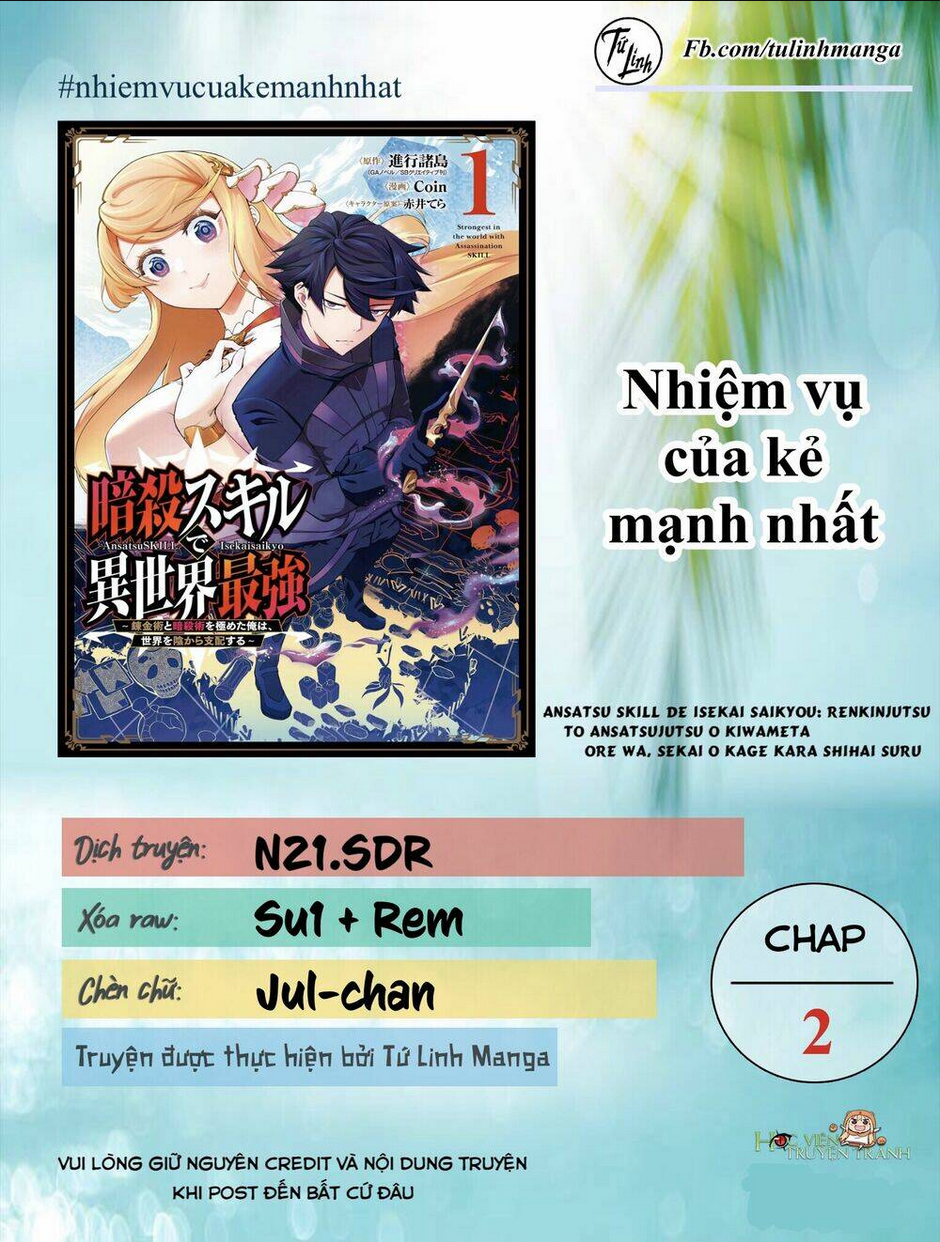 nhiệm vụ của kẻ mạnh nhất chapter 2 - Trang 2