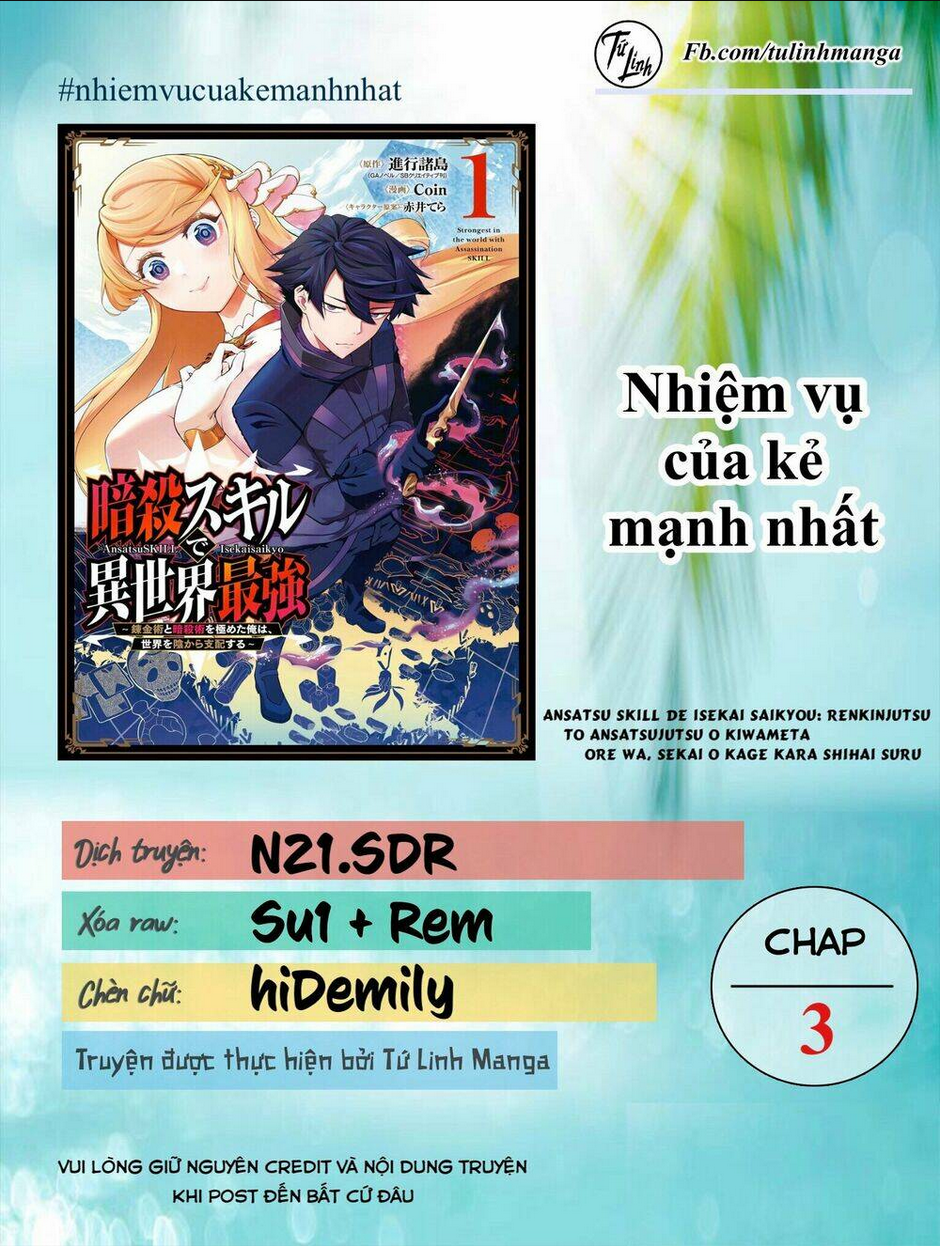 nhiệm vụ của kẻ mạnh nhất chapter 3 - Next Chapter 4