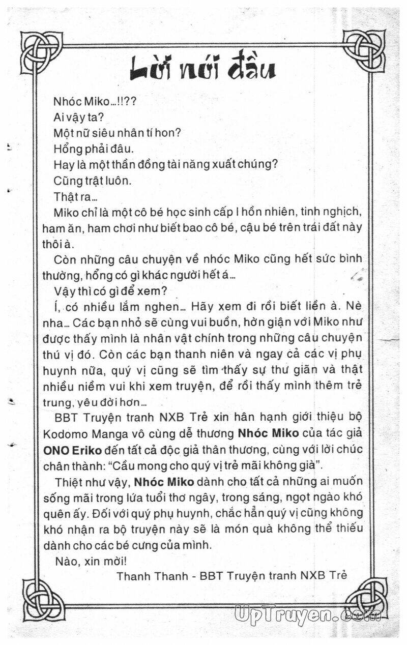 Nhóc Miko Chapter 1 - Trang 2