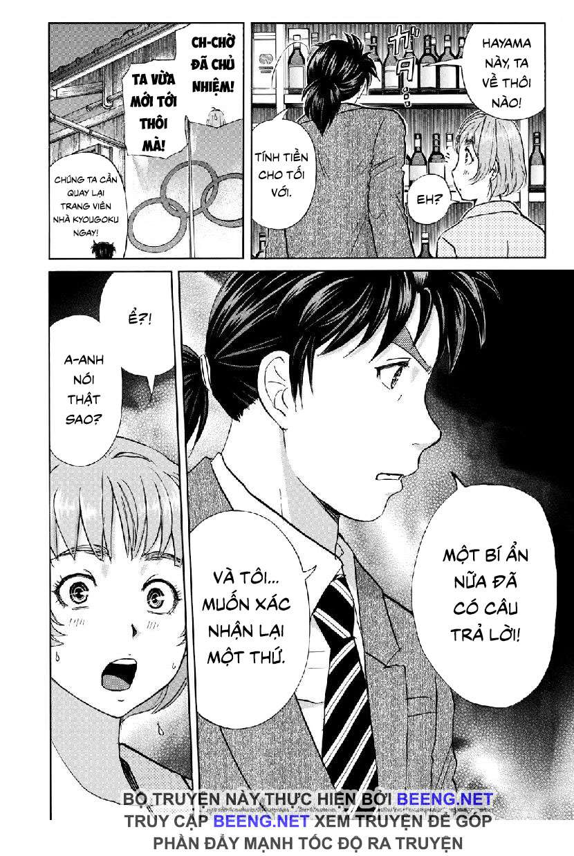 Những Vụ Án Của Kindaichi Ở Tuổi 37 ( mega team ) Chapter 35 - Next Chapter 36