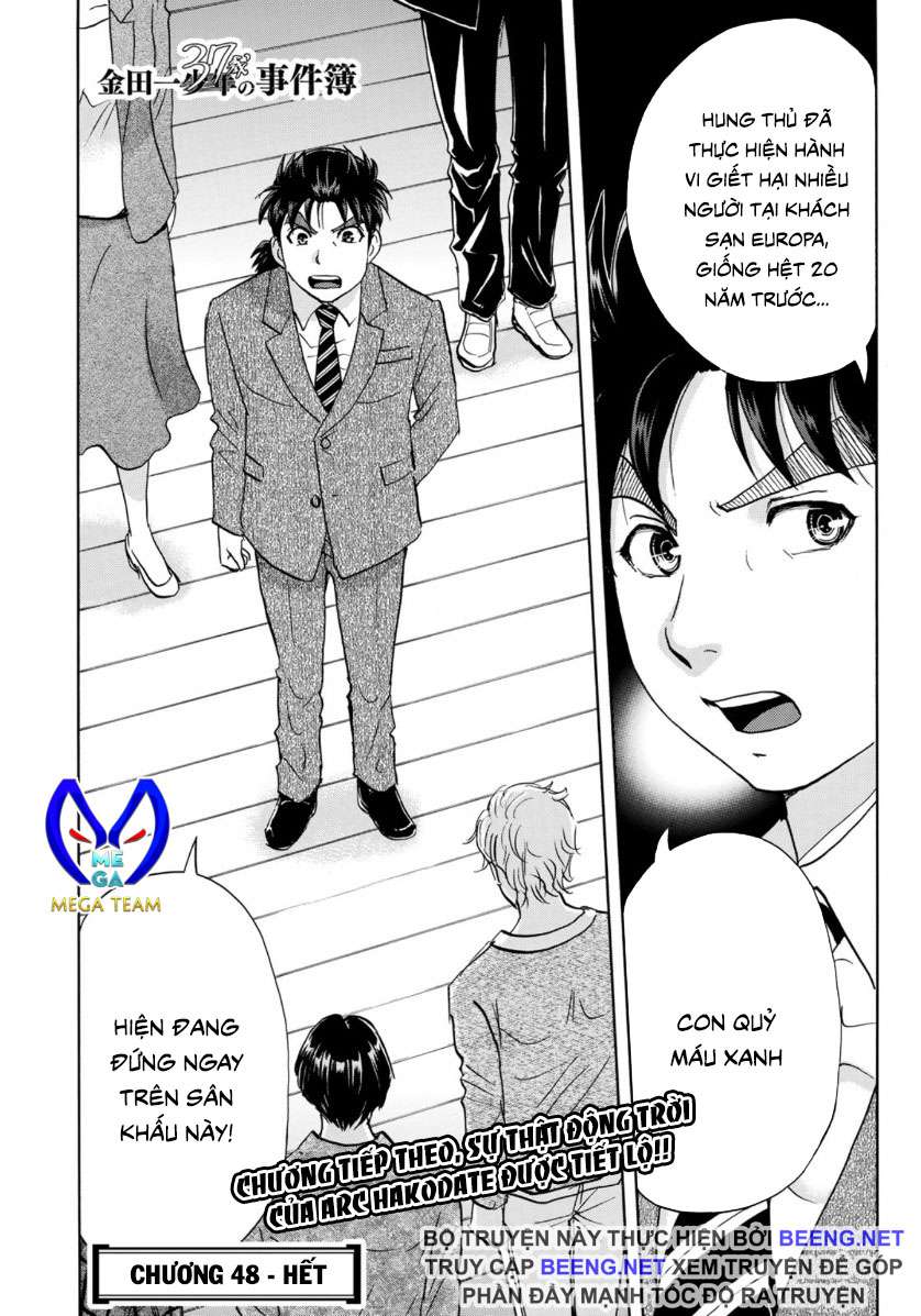 Những Vụ Án Của Kindaichi Ở Tuổi 37 ( mega team ) Chapter 48 - Next Chapter 49