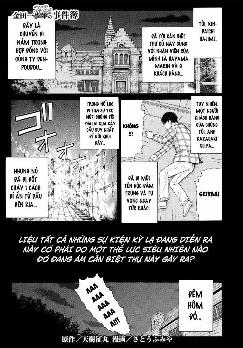 những vụ án của kindaichi ở tuổi 37 Chapter 59 - Trang 2