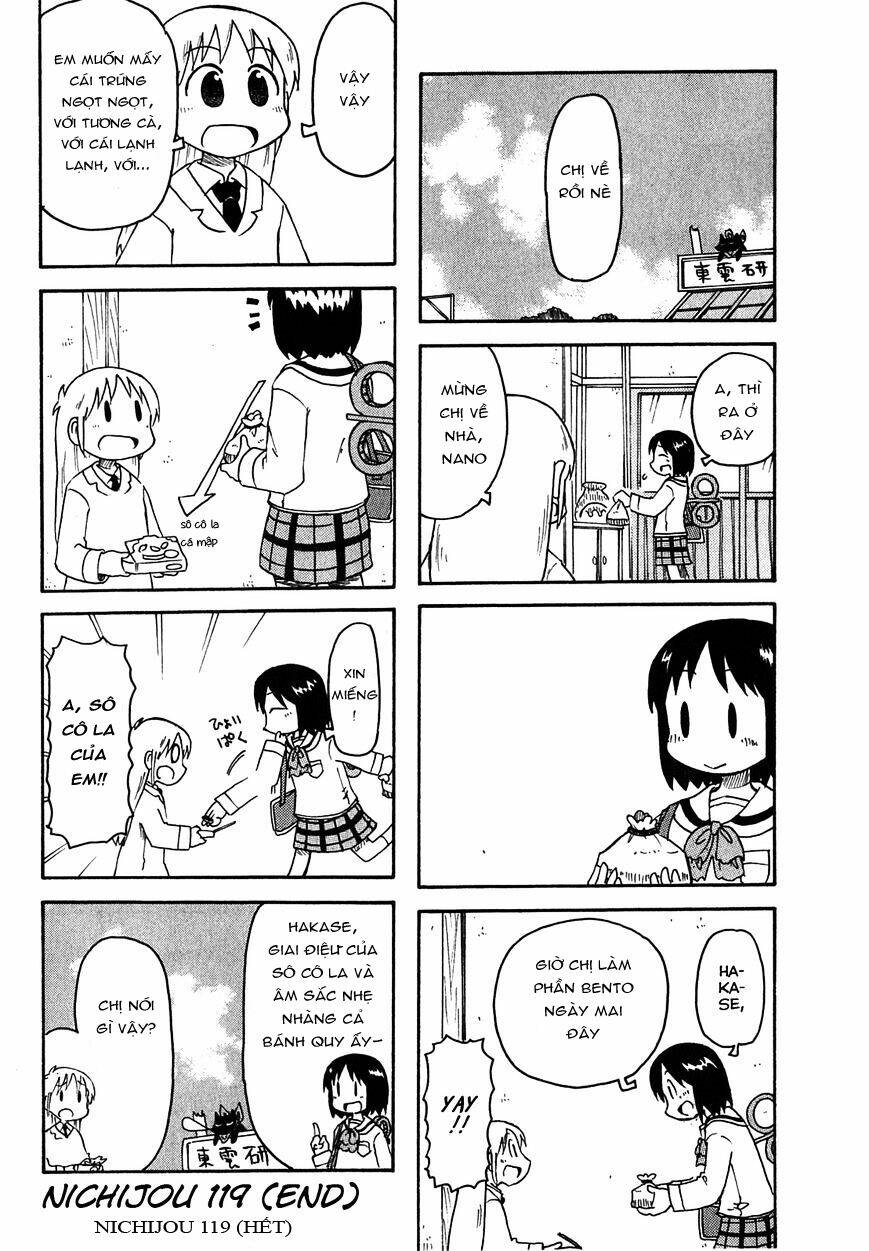 nichijou chương 119 - Next Chapter 120