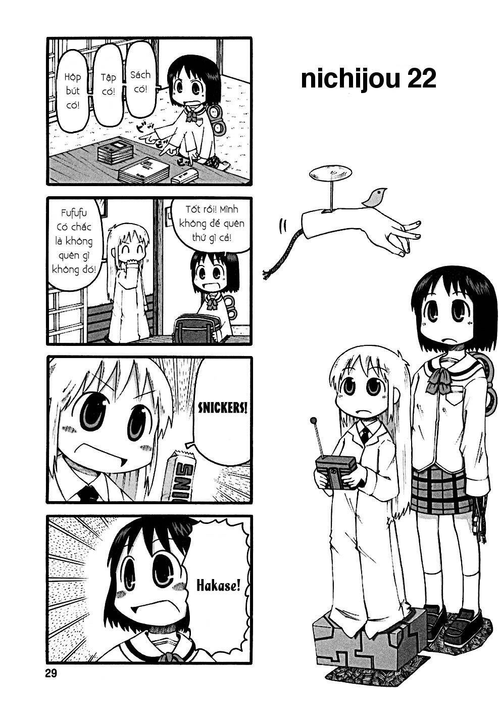 nichijou chương 22 - Next chương 23