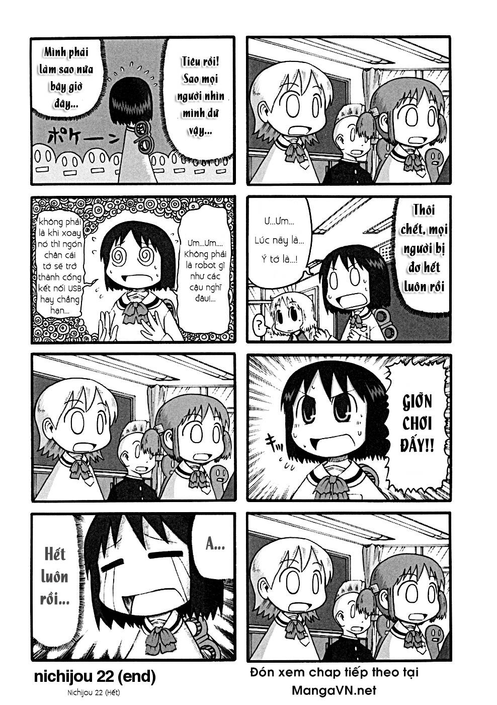 nichijou chương 22 - Next chương 23