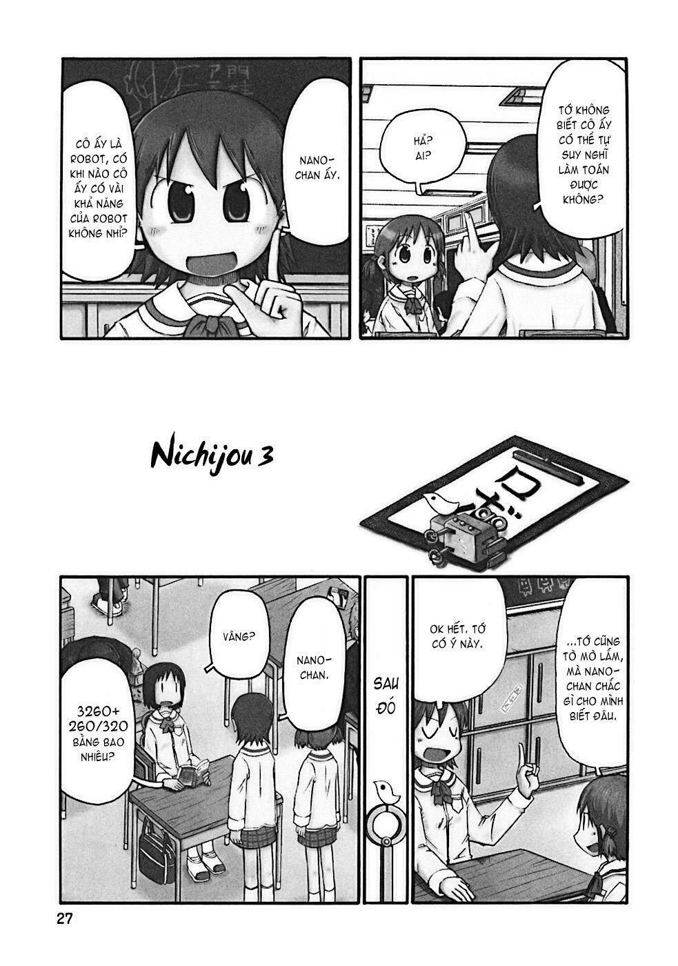 nichijou chương 3 - Next chương 4