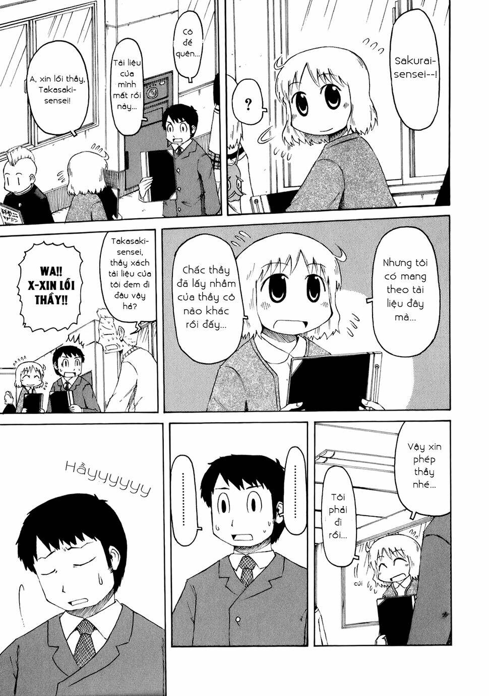 nichijou chương 41 - Next Chapter 42