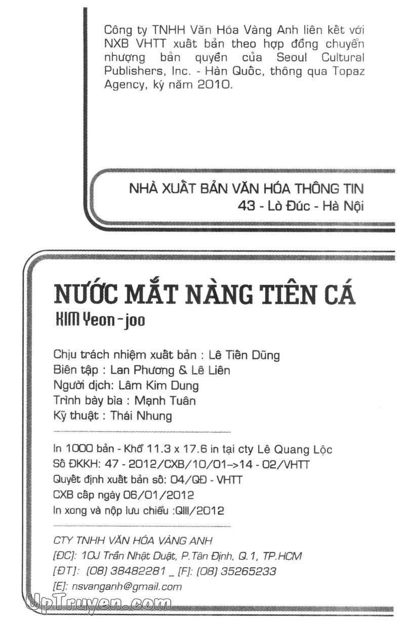 nước mắt nàng tiên cá chapter 14 - Next 