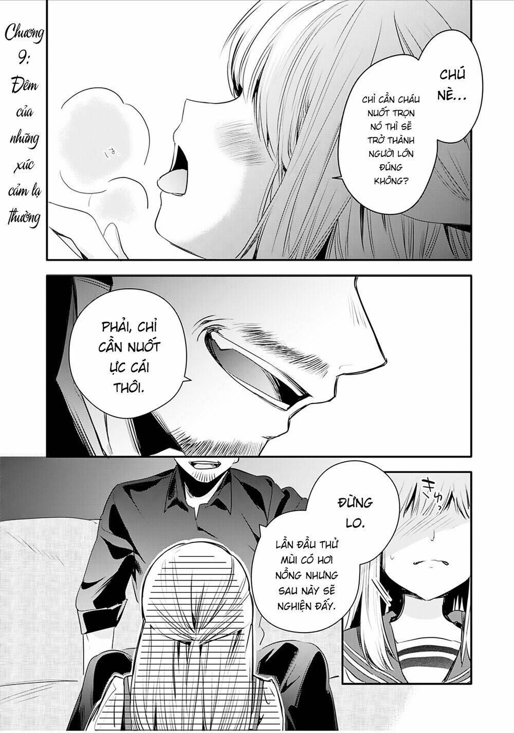 oji-san ga joshi●sei ni warui koto wo oshieru hanashi chapter 9 - Trang 2