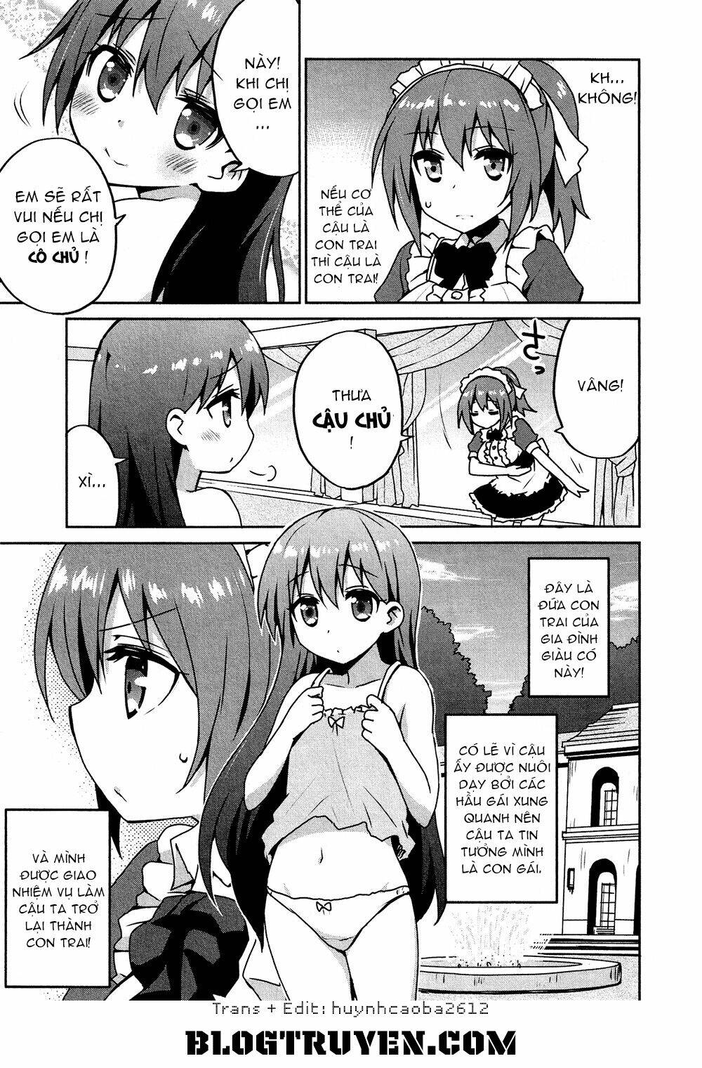 Ojou-Sama Wa Otoko No Ko Chapter 1 - Trang 2