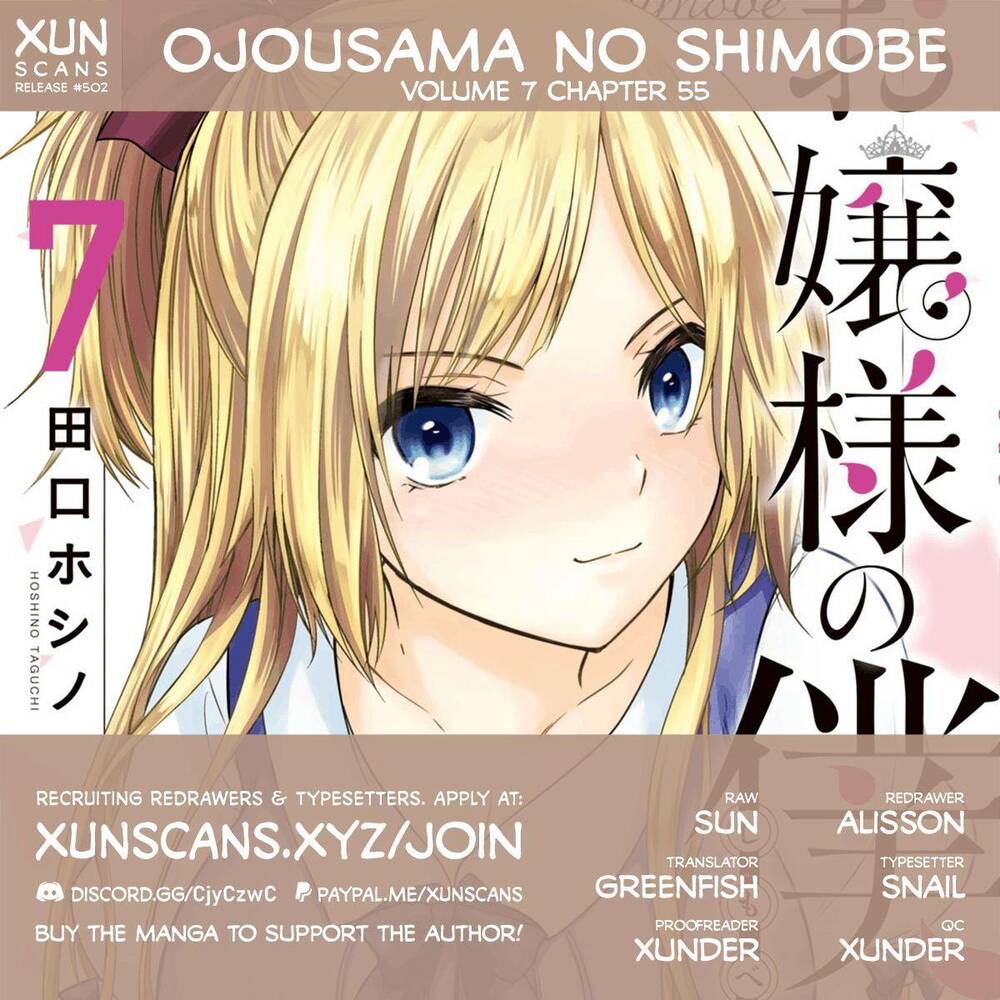 ojousama no shimobe chapter 55 - Next chapter 56