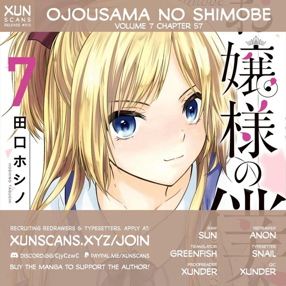 ojousama no shimobe chapter 57 - Trang 2