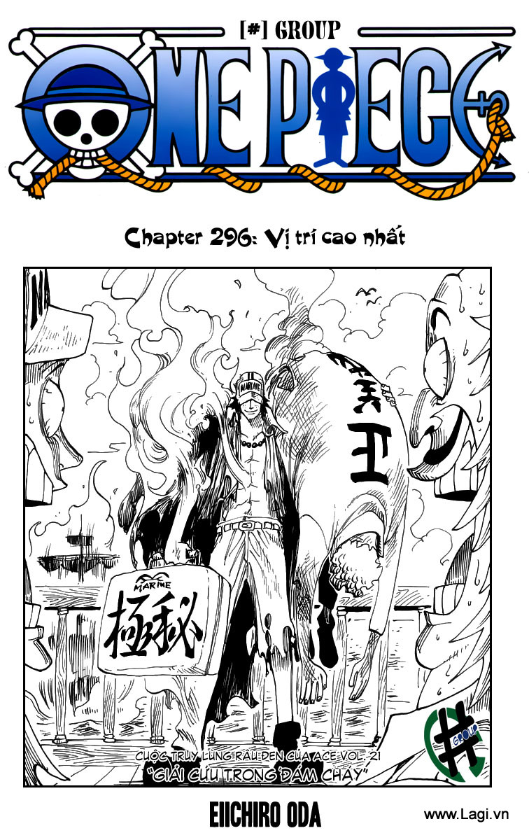 One Piece Chapter 296 - Trang 2