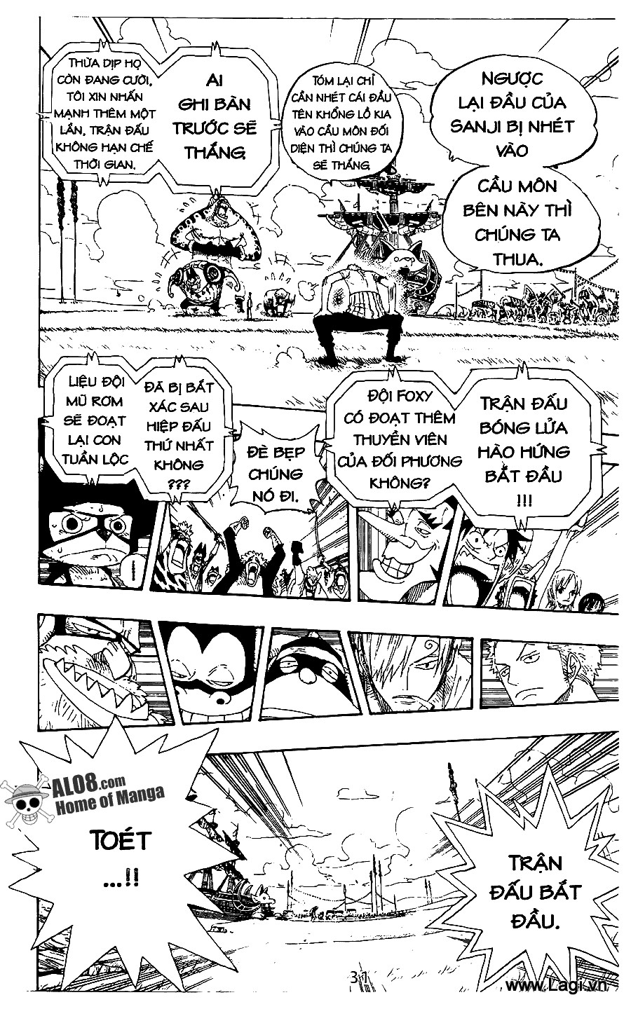 One Piece Chapter 310 - Trang 2