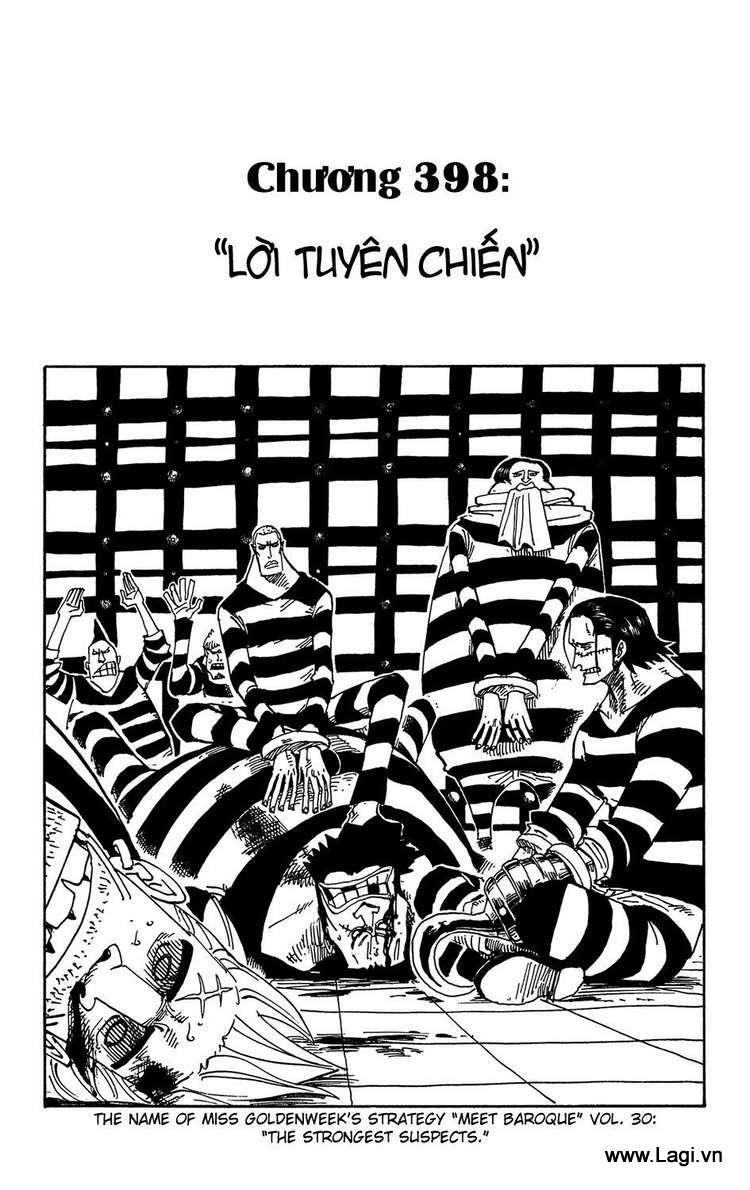 One Piece Chapter 398 - Trang 2