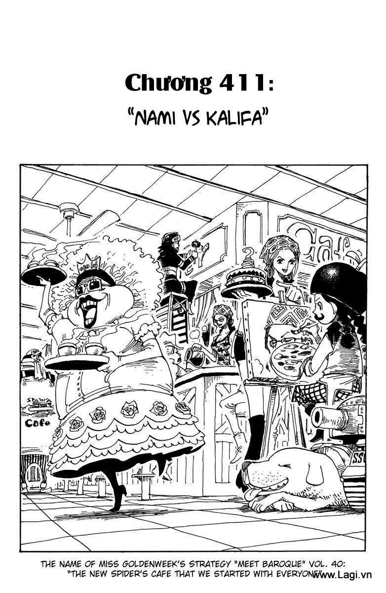 One Piece Chapter 411 - Trang 2