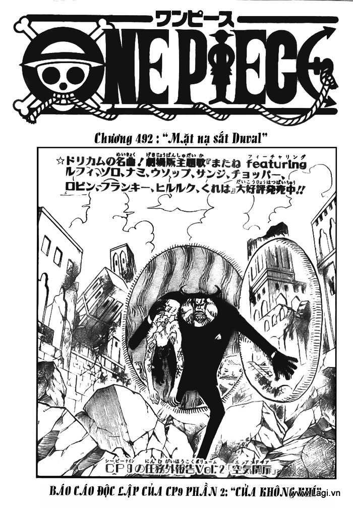 One Piece Chapter 492 - Trang 2