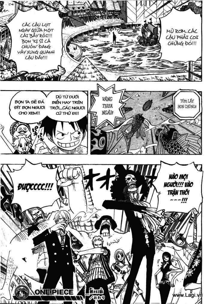 One Piece Chapter 492 - Trang 2