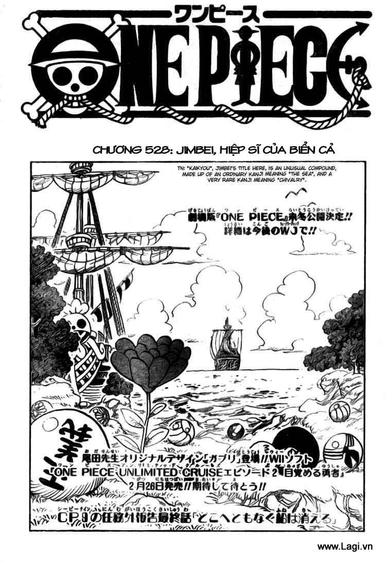 One Piece Chapter 528 - Trang 2