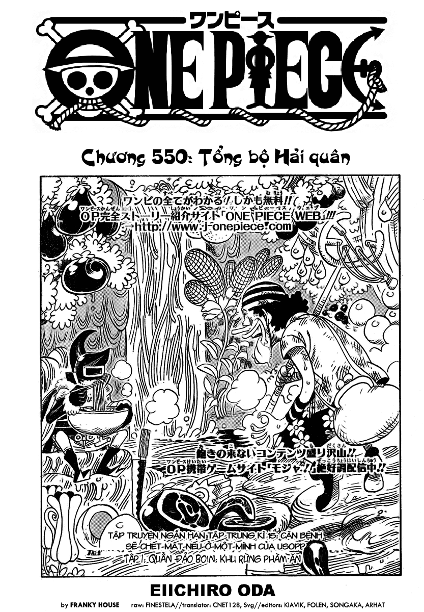 One Piece Chapter 550 - Trang 2