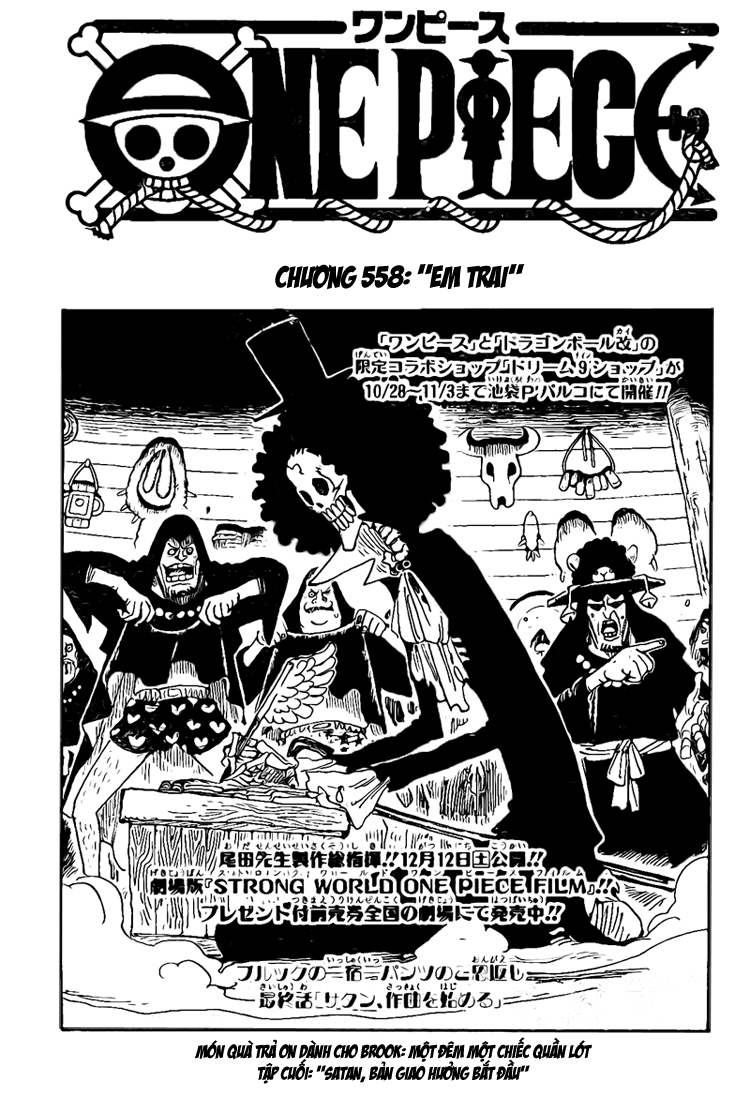 One Piece Chapter 558 - Trang 2