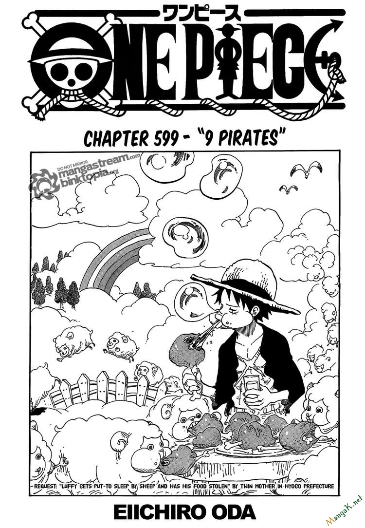 One Piece Chapter 599 - Next Chapter 600