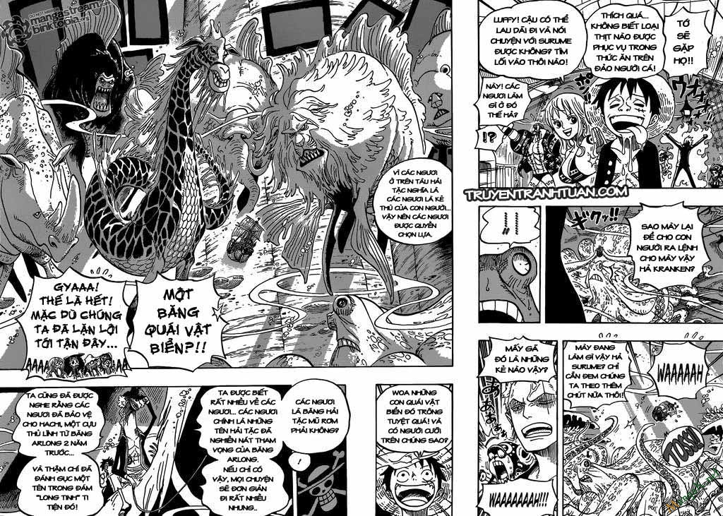 One Piece Chapter 607 - Trang 2