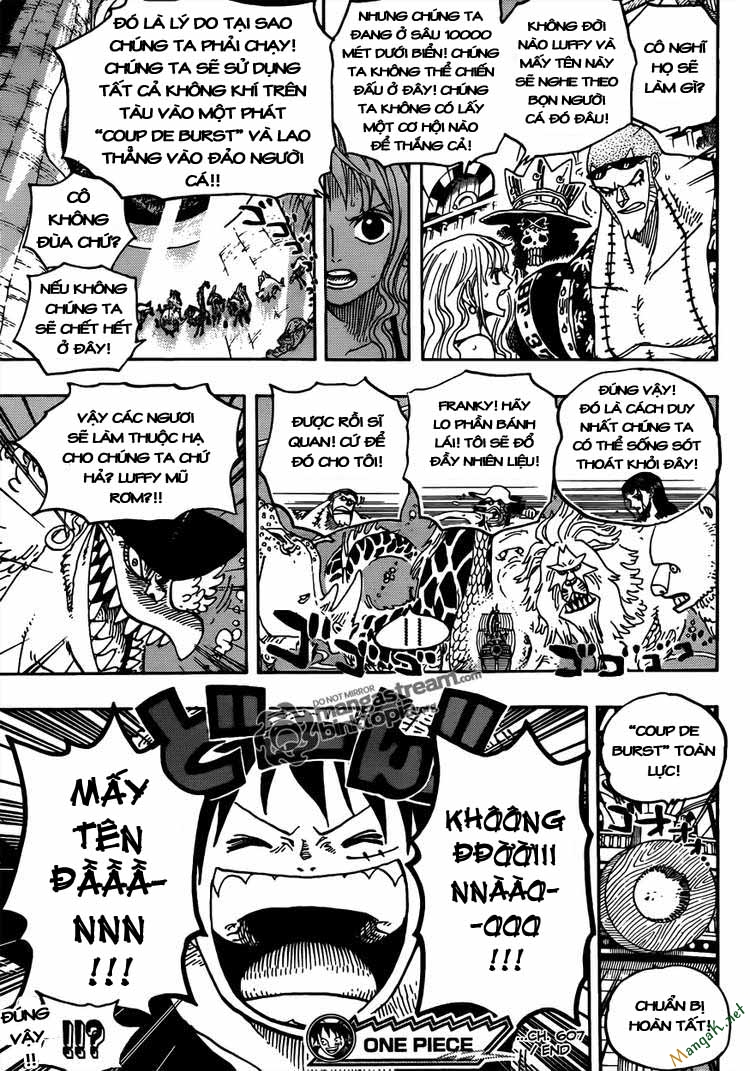 One Piece Chapter 607 - Trang 2