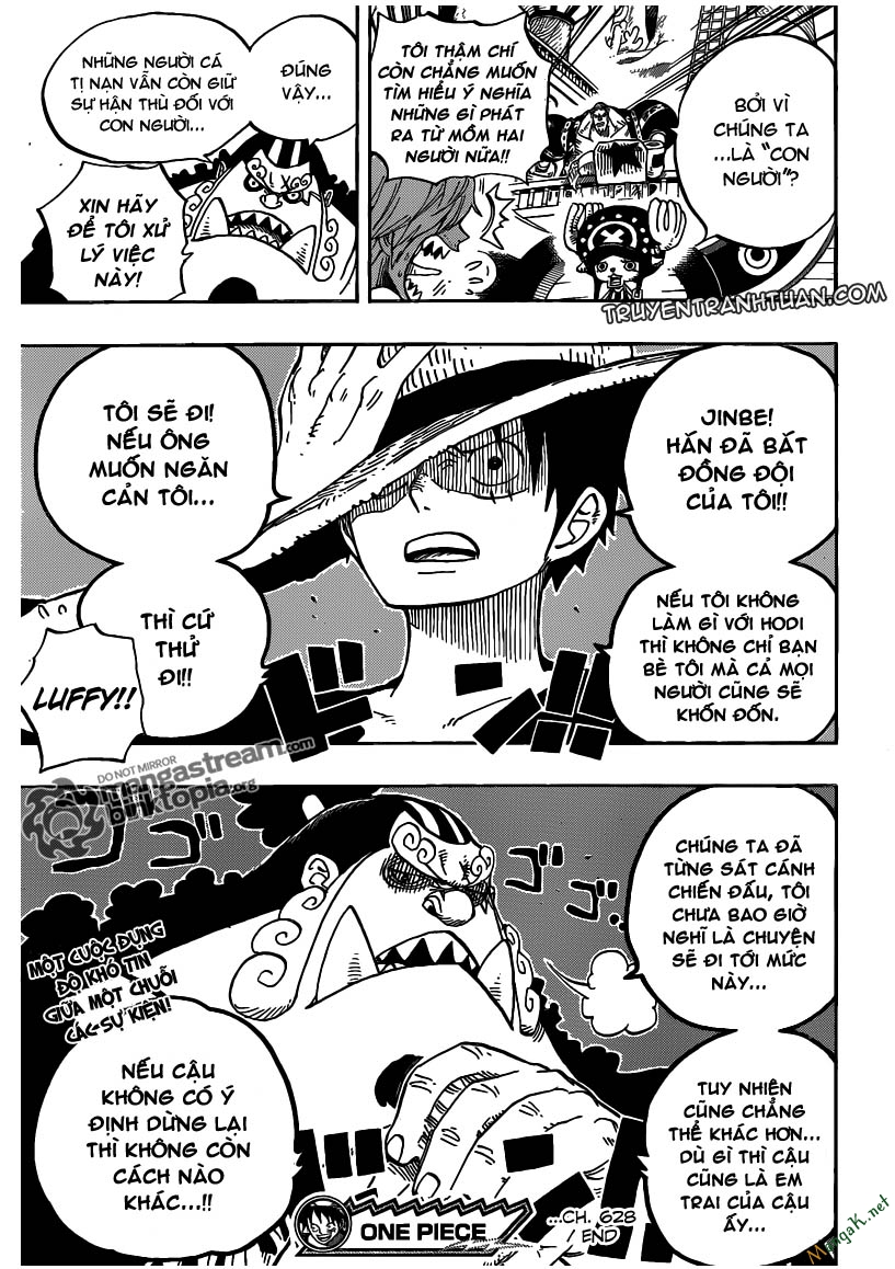 One Piece Chapter 628 - Trang 2