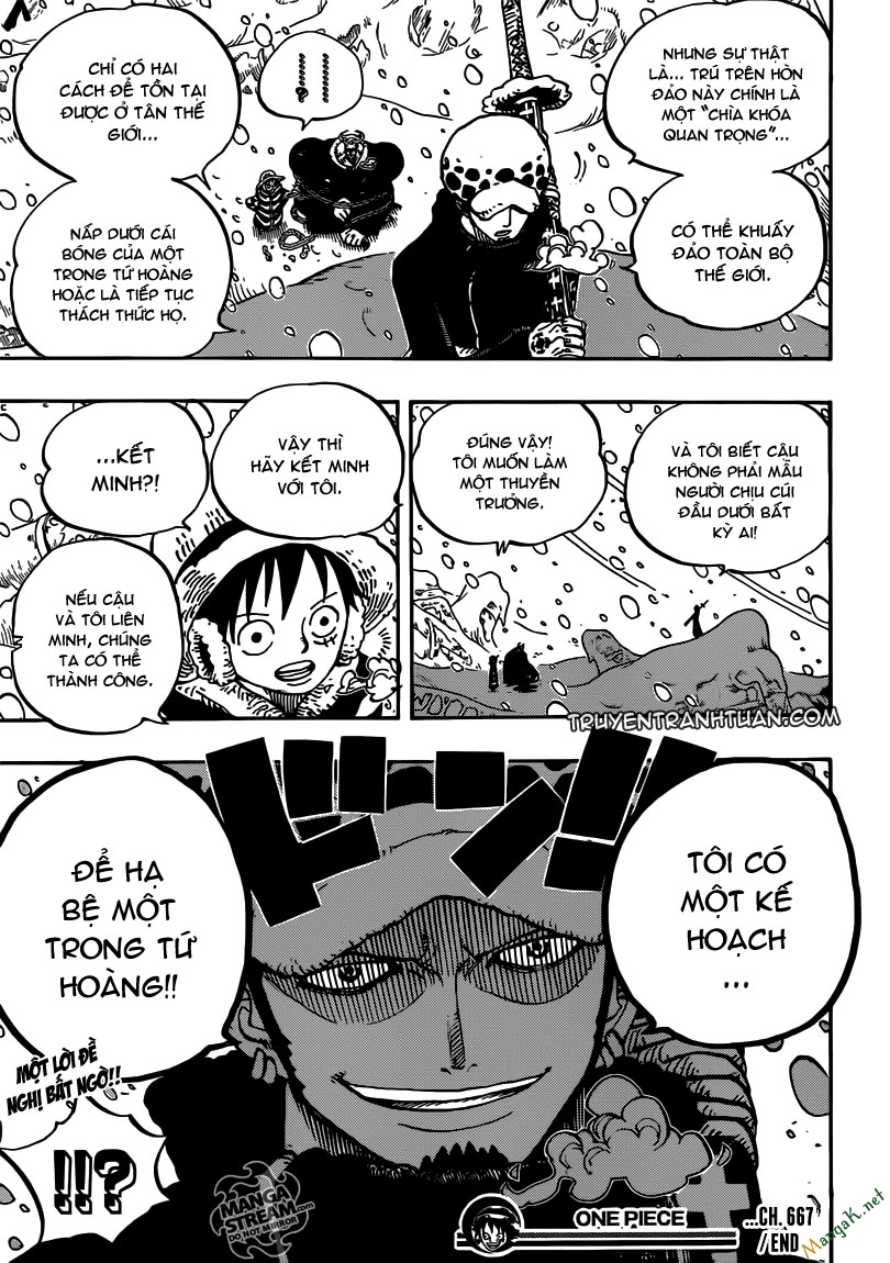 One Piece Chapter 667 - Trang 2