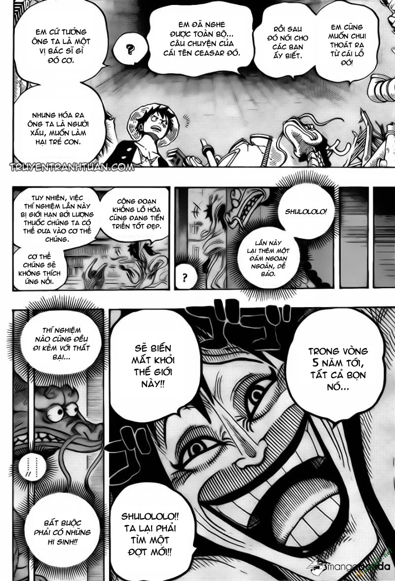 One Piece Chapter 685 - Trang 2