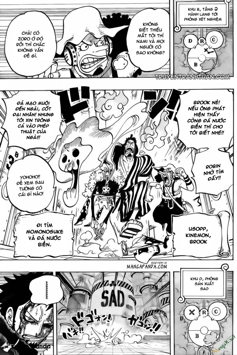 One Piece Chapter 685 - Trang 2