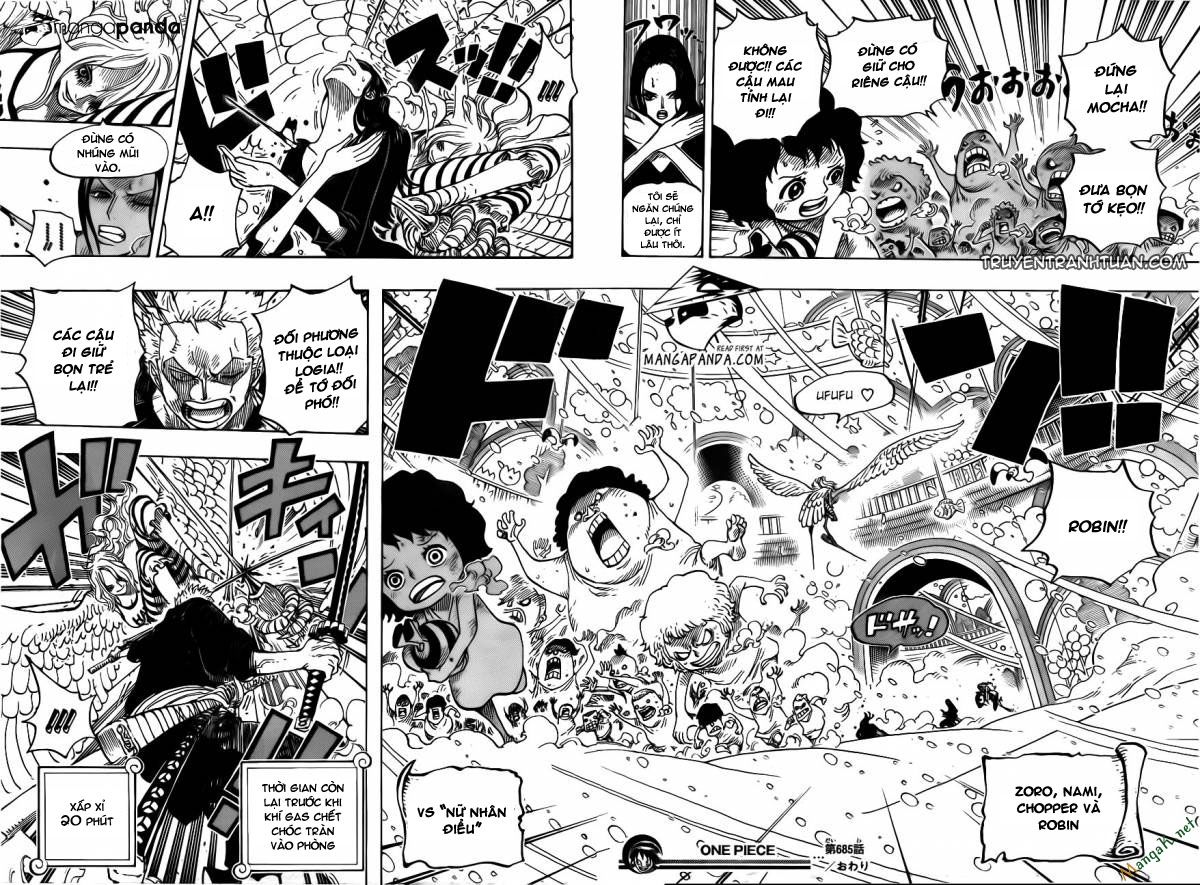 One Piece Chapter 685 - Trang 2