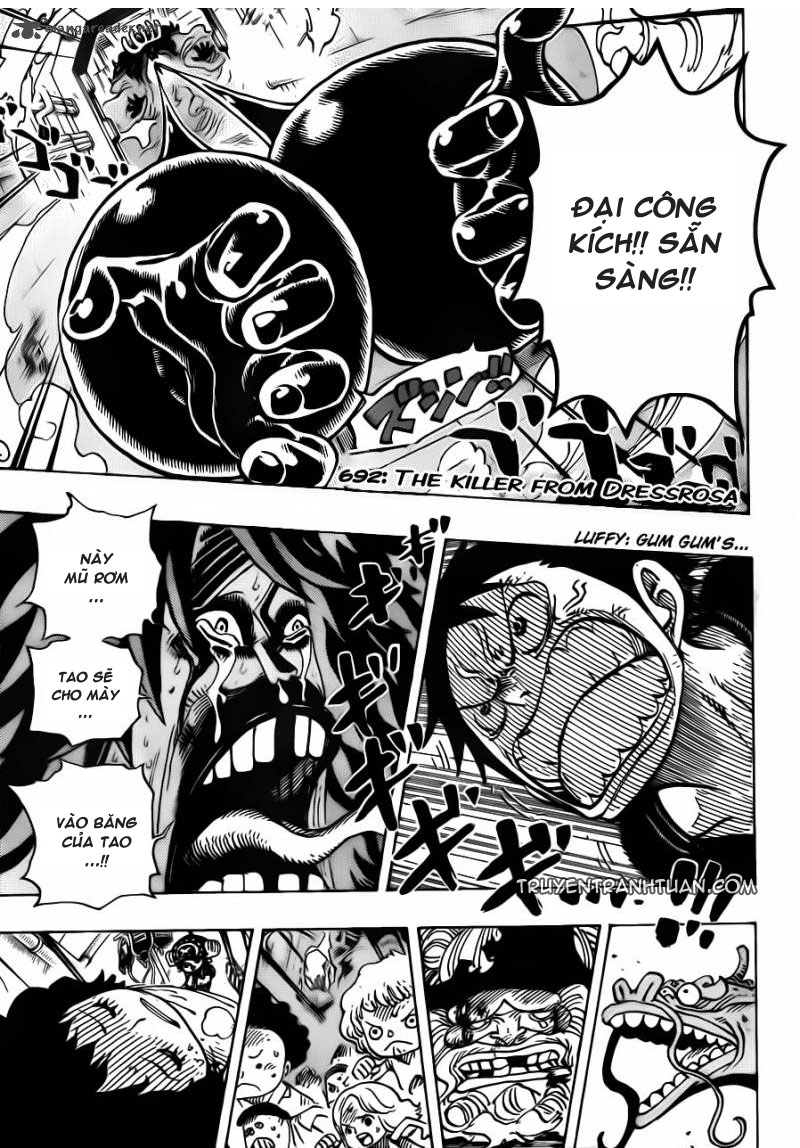 One Piece Chapter 692 - Trang 2