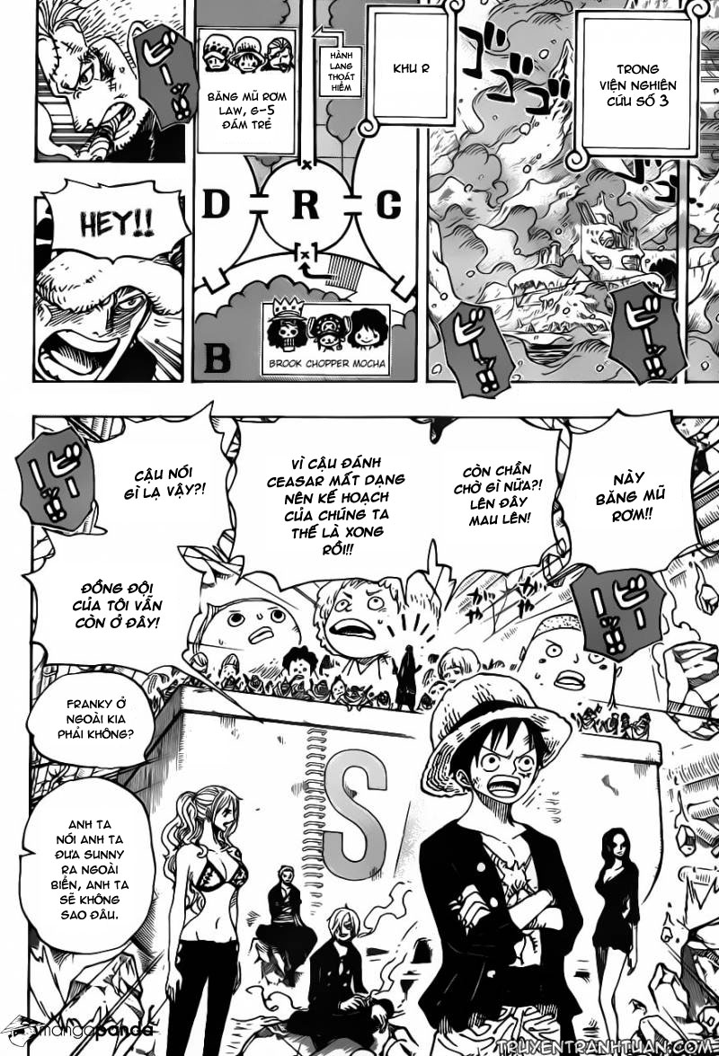 One Piece Chapter 693 - Trang 2