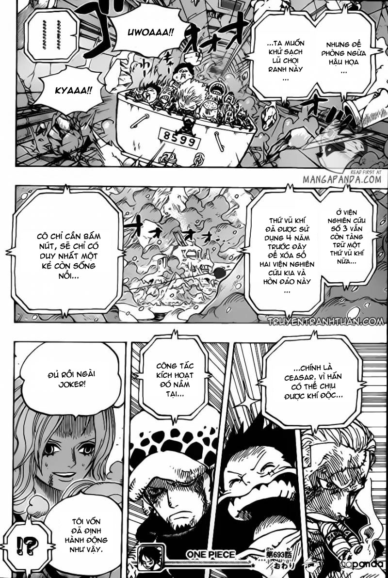 One Piece Chapter 693 - Trang 2