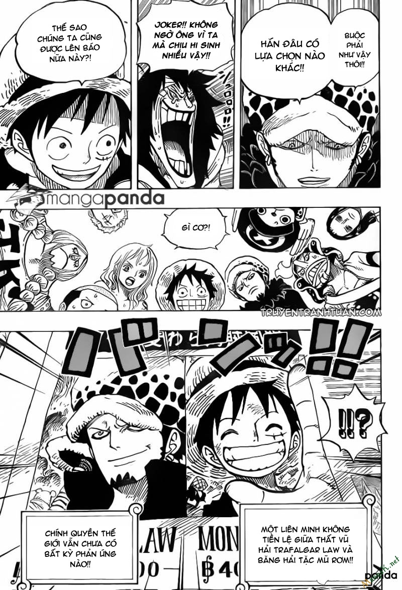 One Piece Chapter 699 - Trang 2