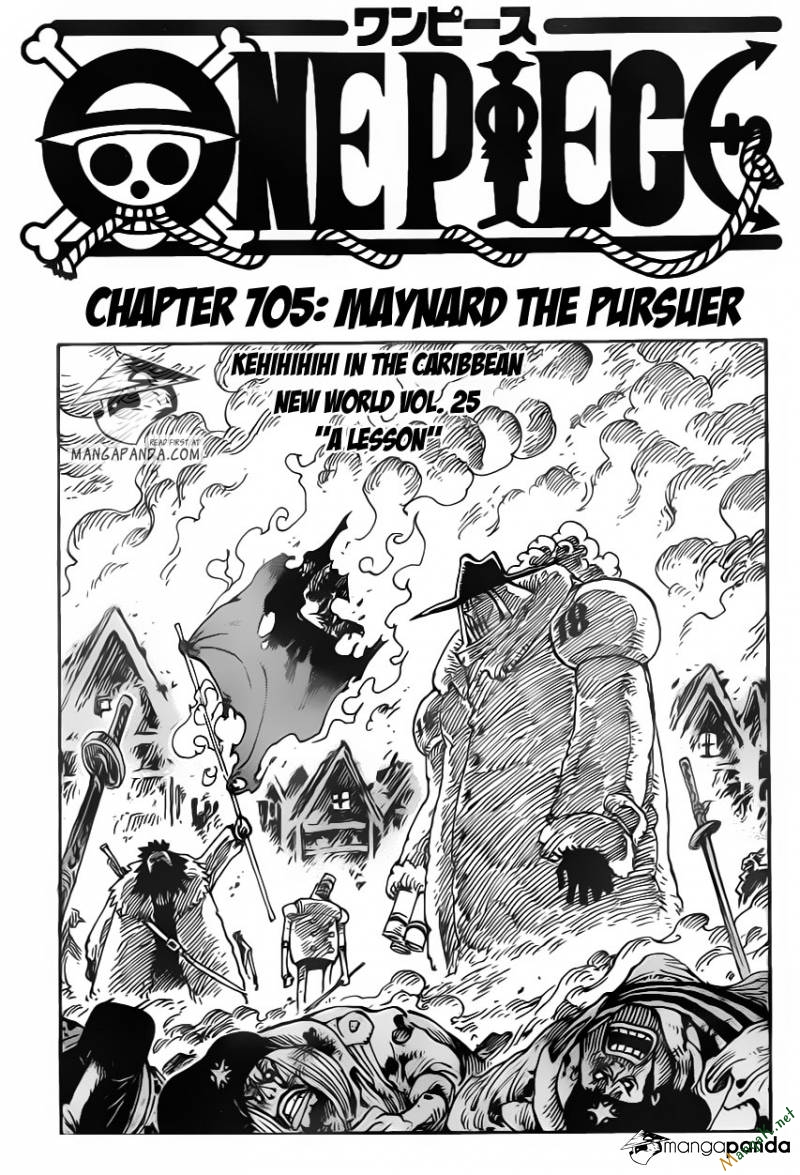 One Piece Chapter 705 - Trang 2