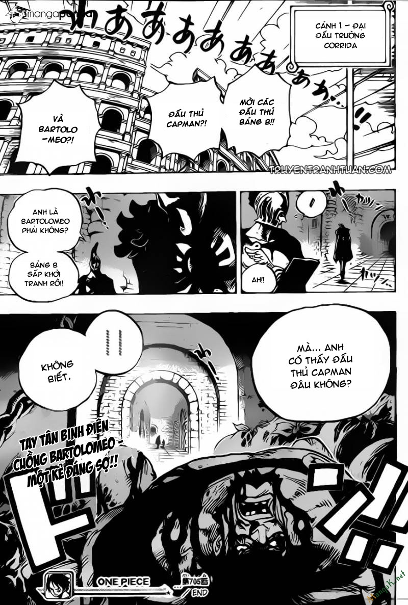 One Piece Chapter 705 - Trang 2