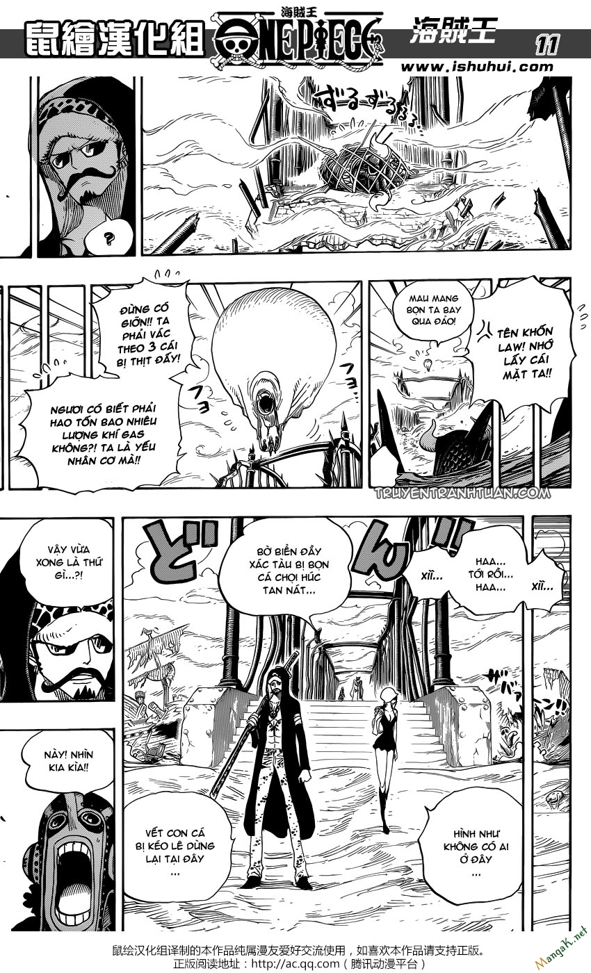 One Piece Chapter 710 - Trang 2