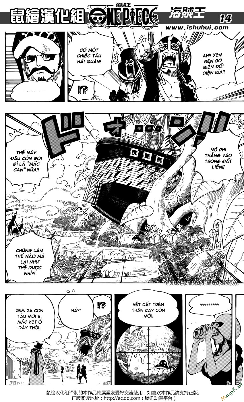 One Piece Chapter 710 - Trang 2