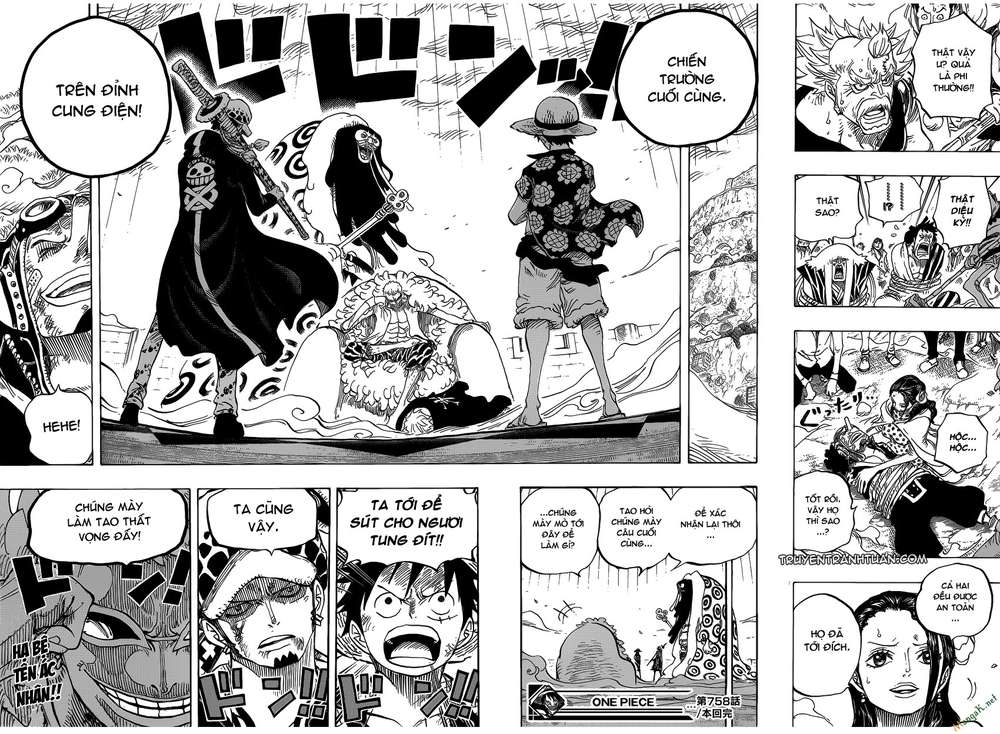 One Piece Chapter 758 - Trang 2