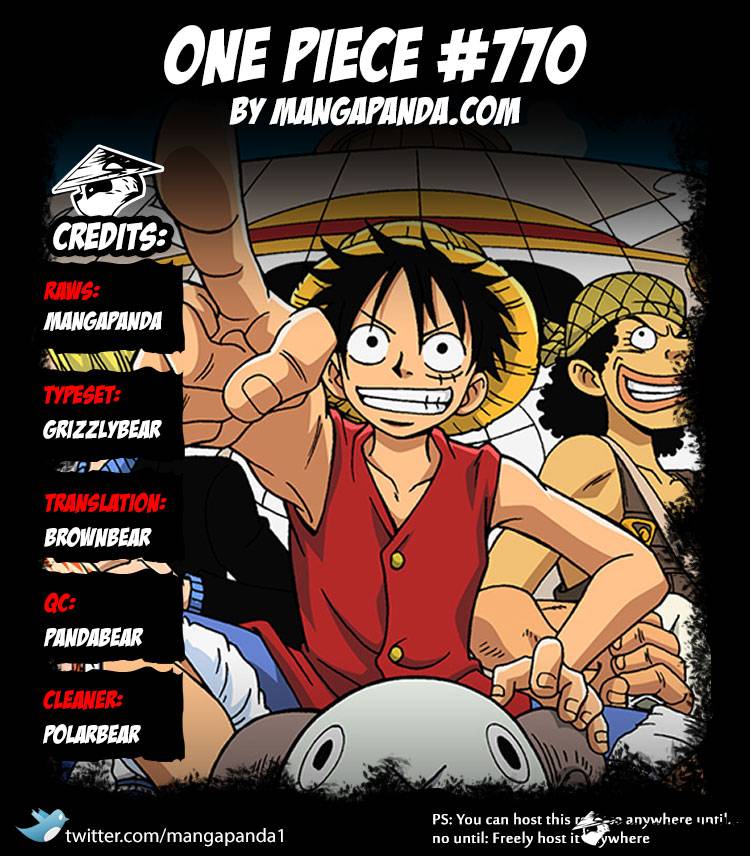 One Piece Chapter 770 - Trang 2