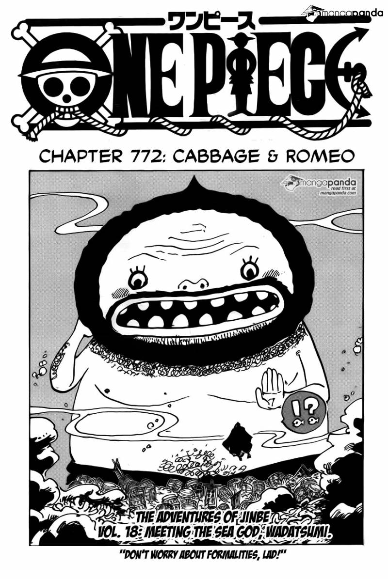 One Piece Chapter 772 - Next Chapter 773